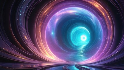 Cosmic Vortex Tunnel