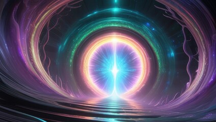 Obraz premium Cosmic Portal