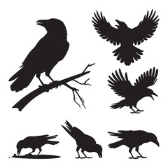 Vector birds silhouettes Sparrows Silhouette Pigeons Flying Silhouettes 1 brid silhouette