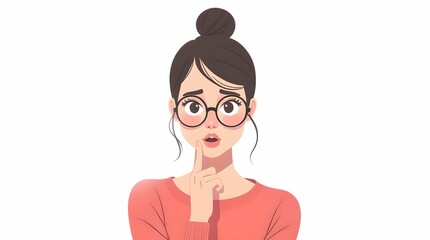 business woman thinking