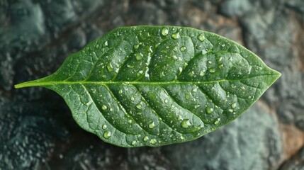 spinach leaf isolated,studio background