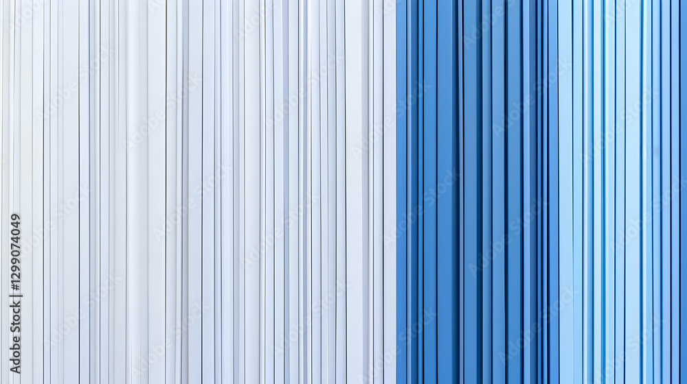 Aufkleber vertical blue and white abstract lines creating a textured and modern background
