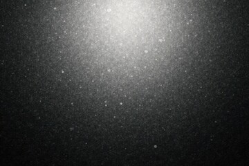 Grainy monochrome gradient background Smooth grey to black texture , shade, retro, minimal