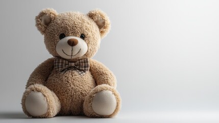 Obraz premium teddy bear toy isolated,studio background