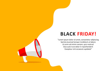 Black Friday Sale Banner, Speech Bubble Exclusive Limited Time Offer Web Banner, Shop Now Button. Black Friday Sale Design.