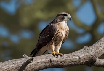 Majestic Red-Tailed Hawk in Flight &ndash; A Powerful Raptor in the Wild.