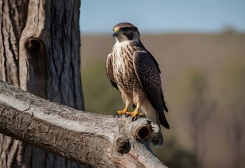 Majestic Red-Tailed Hawk in Flight &ndash; A Powerful Raptor in the Wild.