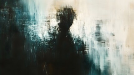 Naklejka premium Emotional Abstract Composition