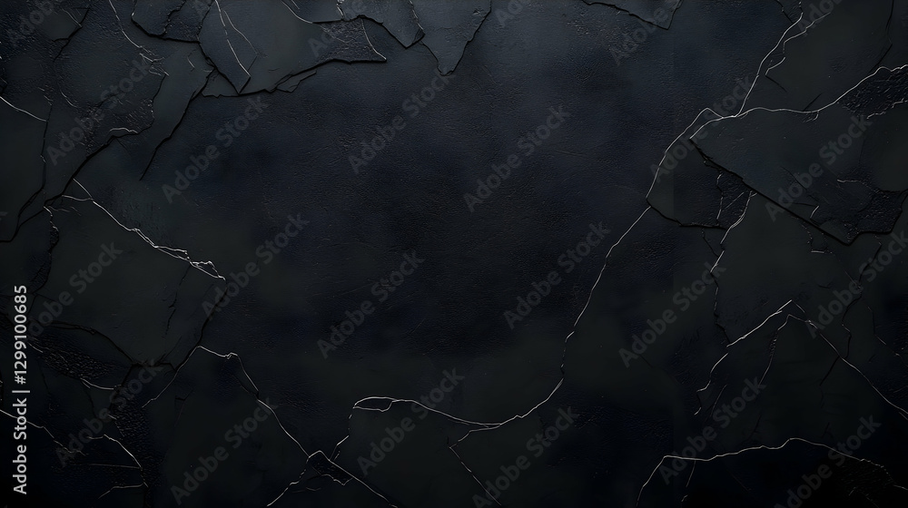 Aufkleber dark textured abstract background with white sparkling highlights and fractured surface