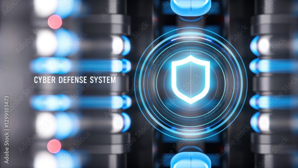 Aufkleber advanced cyber defense system with holographic elements for enhanced security and protection technol