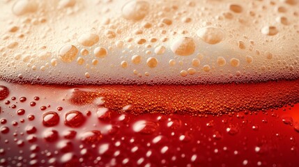 A Refreshing Sip: A close-up captures the frothy head and amber hue of beer, with condensation on the glass. The image exudes a sense of refreshment and conviviality.