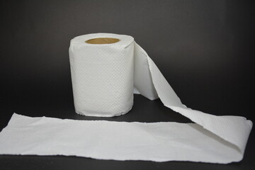 Soft White Toilet Paper Roll Clean Tissue Hygiene Use Pulp Home Fresh Daily     