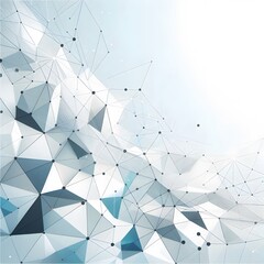 A modern abstract geometric background in white and blue colors