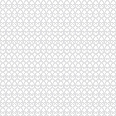 Ornate seamless pattern in oriental style. Grey geometric background in kazakh, turkish, eastern style for textile, linen, scarf, shirt. Wavy traditional backdrop for web, invitation.