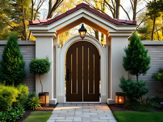 Photo of a House Main Gate Design