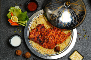 Authentic Arabic Cuisine – Traditional Middle Eastern Dishes, Delicious Kebabs, Shawarma, Mezze, Hummus, Falafel, Baklava, Kunafa, Mandi, Kabsa, Exotic Spices, Halal Food & Arabian Flavors