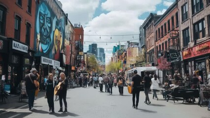Queen Street West, Toronto's Vibrant Street Scene