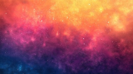 Obraz premium Vibrant cosmic gradient background with glowing nebula texture