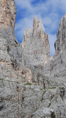 The Fassa Valley in the Dolomites (Trentino, northern Italy)