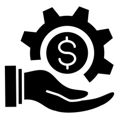 General Business Glyph Icon