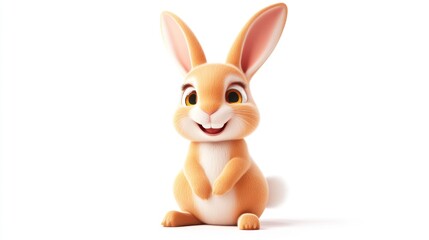 Cute cartoon bunny