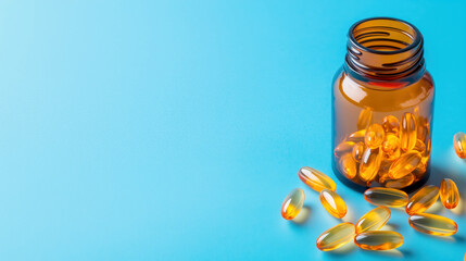 Health supplements action home product photography studio close-up