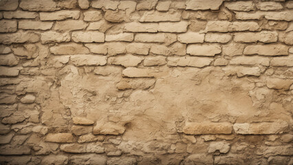 Old brick wall. Abstract vintage retro brick wall pattern texture background. 