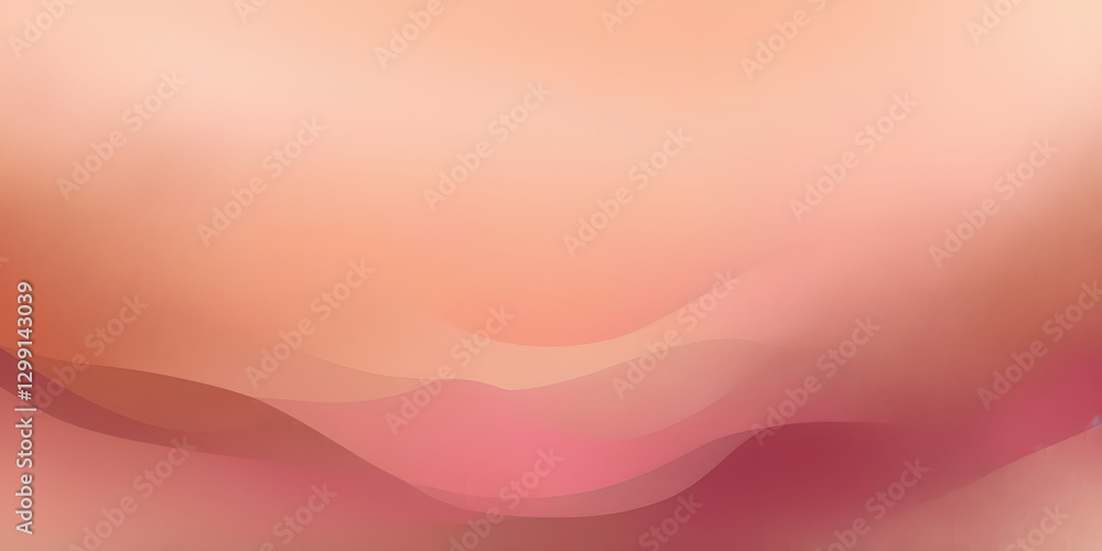 Aufkleber abstract sunset tones: a visually appealing abstract image capturing the warm, soft gradients of a s