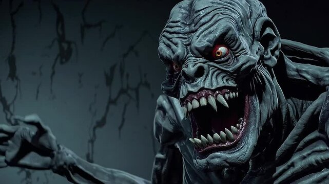 scary halloween zombie