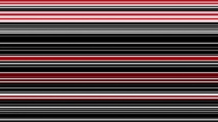 Red and white digital glitch horizontal lines animation - Powered by Adobe
