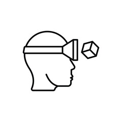 Augmented Reality vector icon