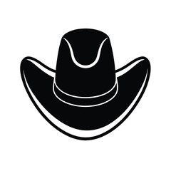 black cowboy hat