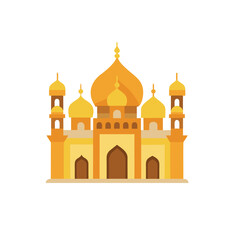 Traditional Arabic Lanterns Glowing in the Night of Ramadan