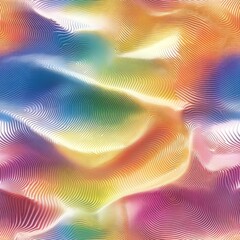 Seamless Pattern - Colorful abstract background with flowing, undulating patterns and vibrant hues.