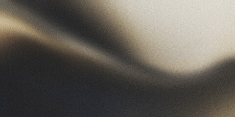 Grainy gradient background in beige and black colors. Noise texture. abstract pastel gradient. background design. banner, poster. color combination