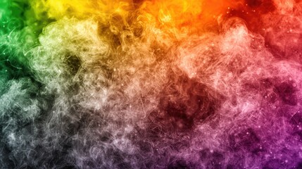 Obraz premium Colorful smoke swirls, abstract background, vibrant hues, design element (3)