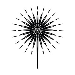 Obraz premium fireworks in the snow