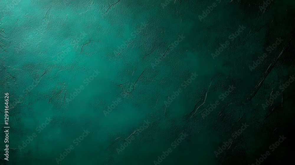 Poster dark emerald green glitter texture abstract background with sparkling light effects and rough surfac