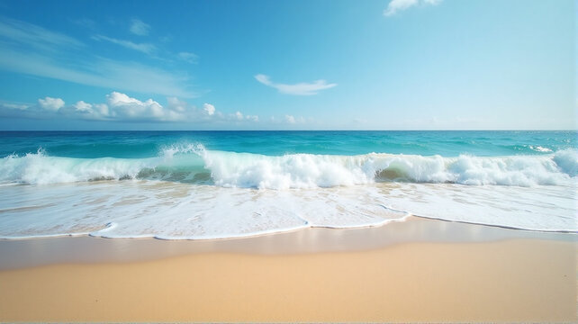 beach and sea