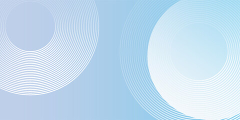 Abstract blue modern background with circle elements. Digital technology natural