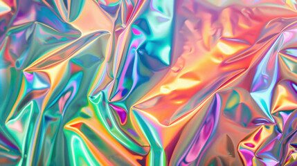 Fototapeta premium holographic foil background