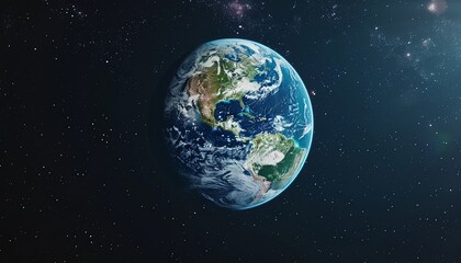 Scientific Earth visualization from space