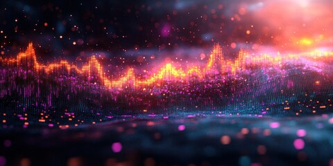 Abstract Digital Landscape