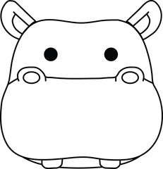Cute Animal Head Vector Images