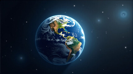 Fototapeta premium earth in space