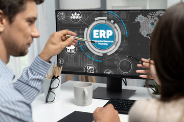ERP enterprise resource planning software for brisk business to plan the marketing strategy