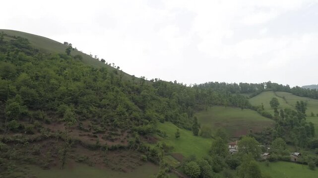 panorama of the mountains