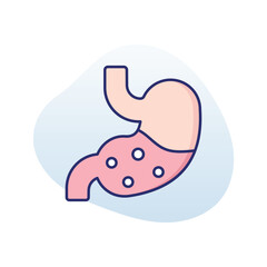 Stomach vector icon