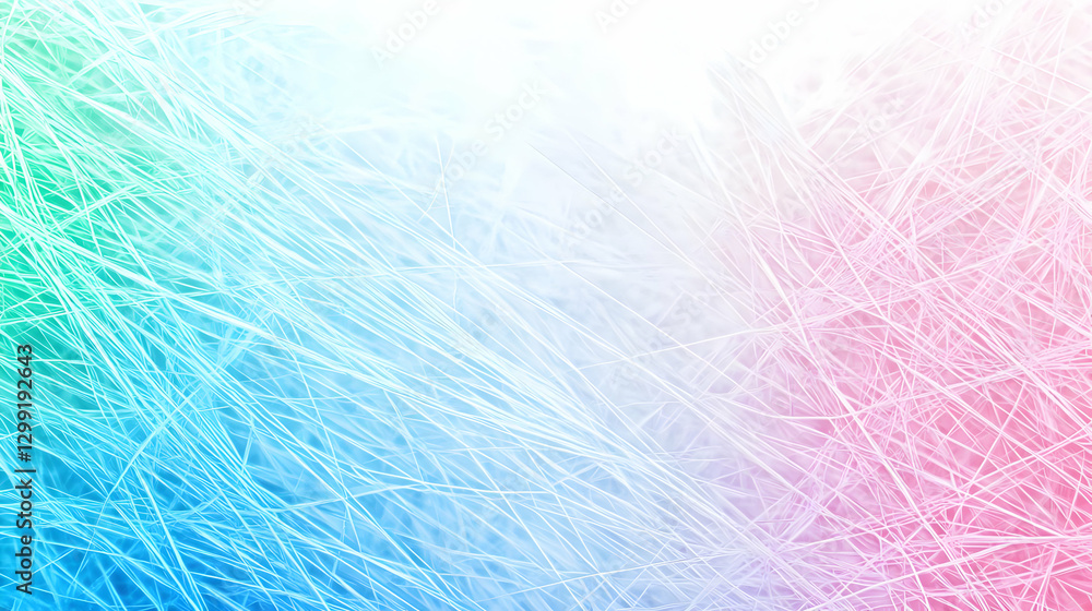 Poster abstract colorful lines forming swirling pattern with gradient light texture and background