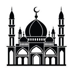 taj mahal vector illustration